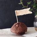 KimieM's cooksnap of when they made 濃厚ガトーショコラ な チョコマフィン.