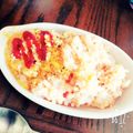 ♡はなな♡'s cooksnap of when they made フワフワたまごのオムリゾット★.