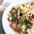 ちゃ（＾ω＾）'s cooksnap of when they made 鍋１つで『ミルクスープパスタ』.