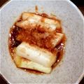 ばんぷ☆'s cooksnap of when they made よくある小ネタ☆長ネギのポン酢かけ.