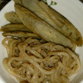 nisiyan's cooksnap of when they made ごぼうと白滝（蒟蒻）のピリ辛煮.