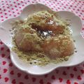 miyuki12's cooksnap of when they made もちもち*ミルクくず餅.