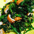 ひらつん家's cooksnap of when they made 超簡単 ほうれん草の胡麻和え.