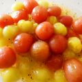 カルピネット's cooksnap of when they made ✺ココナッツオイル✺ぷちとまとマリネ.