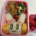 アユミサママ's cooksnap of when they made 簡単！キャラ弁当 遠足に☆たまごっち.