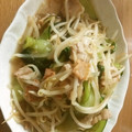 SーtomokoーS's cooksnap of when they made 豚肉とちんげん菜の中華炒め.
