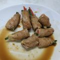 クックDAMA64☆'s cooksnap of when they made ☆簡単☆いんげんと人参の豚肉ロール.
