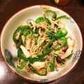 ララボボ's cooksnap of when they made えのきとピーマンのオイスターソース炒め.