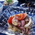 ｸﾏﾘｴ's cooksnap of when they made 新玉ねぎ＆ホタルイカのバルサミコマリネ風.