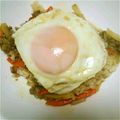 ママネーム's cooksnap of when they made 合い挽きと野菜でかさ増しテリマヨ丼.
