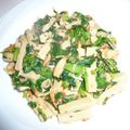 monemaruku's cooksnap of when they made 高野豆腐と桜海老の炒め物.