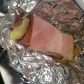 はらむし's cooksnap of when they made スライスチーズのベーコン巻き.