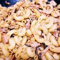 ユカカナ's cooksnap of when they made ♡ｷﾉｺとﾍﾞ-ｺﾝの和風ﾊﾟｽﾀ♡.