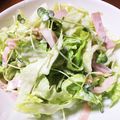 さあたんママ's cooksnap of when they made ハムと貝割れとレタスのサラダ.