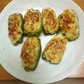 小天天's cooksnap of when they made ピーマンの肉詰め＊とり挽き肉で.