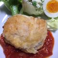 はむはむやみぃ's cooksnap of when they made 胸肉がおしゃれに！　チキンコルドンブルー.