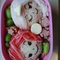 トろろん's cooksnap of when they made アナ雪 キャラ弁 （卵・乳不使用）.