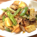 きよやよ's cooksnap of when they made 厚揚げと豚のいためもの.