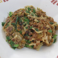 miyuki12's cooksnap of when they made 今朝の納豆の残りＤＥお好み焼き☆.