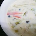 tinico's cooksnap of when they made 白菜のあったかとろん♪豆乳スープ.