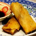 yukoandk's cooksnap of when they made 牡蠣と生のりの和風春巻き.