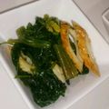 sachinosa's cooksnap of when they made ホウレンソウとチクワのわさび醤油和え.