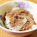 bee☆mama's cooksnap of when they made 簡単★白菜と挽き肉の丼.