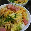 ユーロン's cooksnap of when they made 白菜を生で？ムシャムシャうんまいサラダ♪.