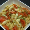★TOMOMO★'s cooksnap of when they made トマトバジルのアンチョビパスタ.