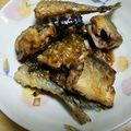 書セラピスト流香's cooksnap of when they made さんまのニンニク味噌炒め♡.