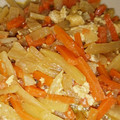 Ｍatu☆Music's cooksnap of when they made あるもので★大根とにんじんの卵とじ★.