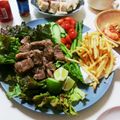 miro7112's cooksnap of when they made ビーフ・ロックラック＠カンボジア.