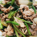 ともママ0120's cooksnap of when they made ごはん２杯は確実！豚肉と小松菜炒め☆.