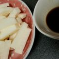 あっちゃむ。's cooksnap of when they made あと一品に☆長芋のわさび醤油和え.