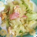 ぽこなす's cooksnap of when they made 簡単！甘～いキャベツとベーコンの炒めもの.