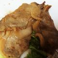 まなちゅん☆'s cooksnap of when they made ご飯が進む♪ハチミツレモンの生姜焼き！.