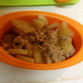 むっけ's cooksnap of when they made ツナと大根の簡単レンジで煮物.