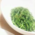 LiLiCo2's cooksnap of when they made 台湾家庭料理☆豆苗の炒め☆.