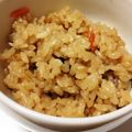 つっち〜☆'s cooksnap of when they made ホカホカ美味しい♡舞茸の炊き込みご飯.