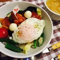 junom＊'s cooksnap of when they made 鶏モモ肉で簡単ロコモコ丼...♪*ﾟ.