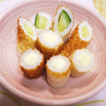 小梅チャン♡'s cooksnap of when they made ちくわ in チーズ ❤ きゅうり.