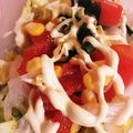 RYK1205's cooksnap of when they made ザクザクサラダ【我が家の定番】.
