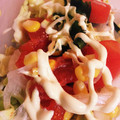 RYK1205's cooksnap of when they made ザクザクサラダ【我が家の定番】.
