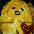 ちびゴン太's cooksnap of when they made ☆ぐでたま☆おむらいす♪(ｏ・ω・)ノ).