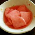 きこたん♪'s cooksnap of when they made 簡単♪赤カブの甘酢漬け.