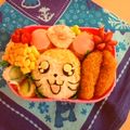 みきにゃんのママ's cooksnap of when they made 簡単 キャラ弁 可愛い ハム太郎.