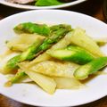 B子chan's cooksnap of when they made うどとグリーンアスパラのゴマ酢味噌。.