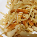 ✳チロル✳'s cooksnap of when they made 節約☆もやしとちくわの中華風和え.