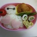 あまーぼ's cooksnap of when they made キャラ弁 ベイマックス.