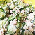 たっぷりたまご's cooksnap of when they made カニ缶ときゅうりで☆マヨサラダ.